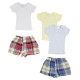 Infant Boys T-shirts And Boxer Shortsidx BLTCS 0219L