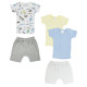 Infant Girls T-shirts And Shortsidx BLTCS 0337M