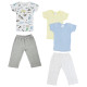 Infant Girls T-shirts And Track Sweatpantsidx BLTCS 0465NB